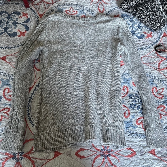 Light Grey Sweater, Old Navy Small - Picture 2 of 5